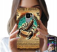 ETUI DO SAMSUNG GALAXY S9 - SKORPION ZNAK ZODIAKU ASTRONOMIA + FOLIA