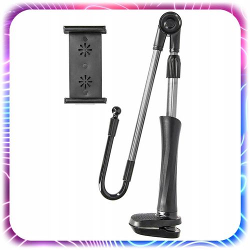 STOJAK NA TELEFON TABLET BIURKOWY Uchwyt Statyw do 13" PRZYKRĘCANY do Stołu na Arena.pl