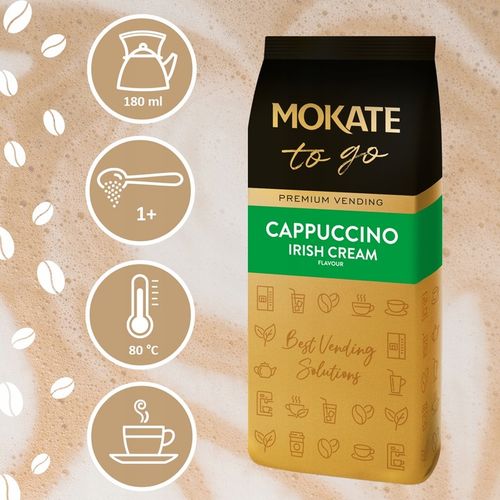 Napój Kawowy Kawa Cappuccino Irish Cream Vending Duże Opakowanie 1kg Mokate na Arena.pl