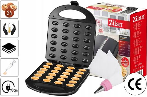 OPIEKACZ DO ORZESZKÓW FORMA NIEPRZYWIERAJĄCA POWŁOKA CIASTEK 24 SZT na Arena.pl