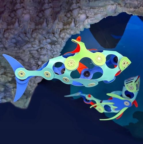 CLIXO CL-8099 OCEAN -Podwodny świat Kreatywne klocki magnetyczne Nowość USA na Arena.pl