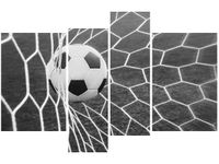 130CM 85 OBRAZ 4 ELEM PIŁKA BRAMCE ŚCIENNY