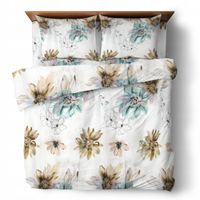 Pościel 160x200 + 2 Poszewki  Włoski Styl kwiaty