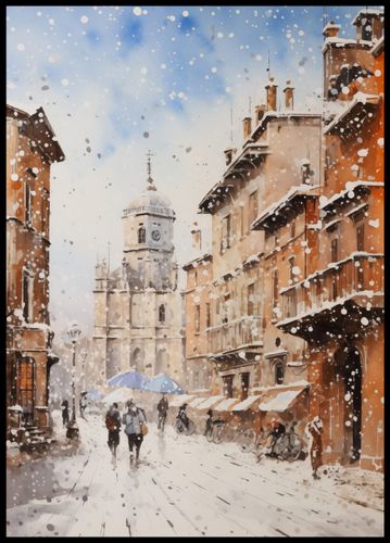 Plakat 64x90cm Urok Starych Miast na Arena.pl