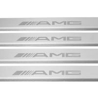 Listwa progowa MERCEDES S W222 AMG Stal nierdzewna 304 mat 4szt