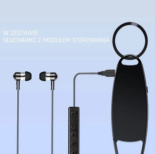 MINI DYKTAFON PENDRIVE URUCHAMIANY NA GŁOS 32GB HQ na Arena.pl