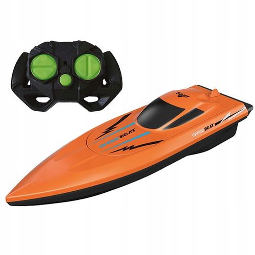MOTORÓWKA ŁÓDŹ ŁÓDKA WODNA ZDALNIE STEROWANA BOAD SPEED SKUTER RC Pomarańcz na Arena.pl