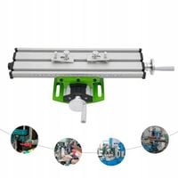 STÓŁ KRZYŻOWY ROBOCZY DO FREZARKI WIERTARKI PRECYZYJNY WIELOFUNKCYJNY