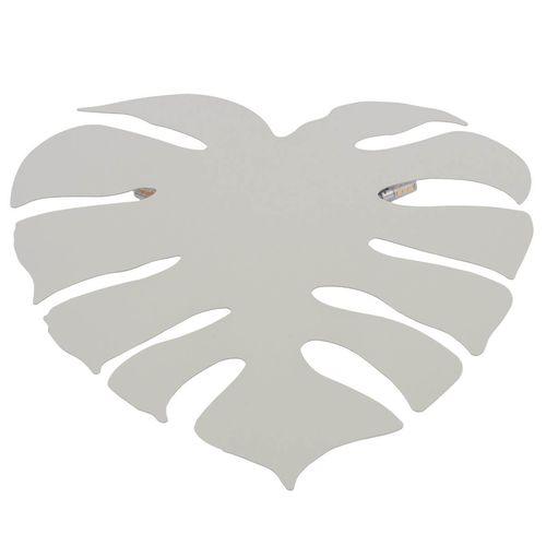 Lampa naścienna do sypialni Monstera 6436 listek metalowa biała na Arena.pl