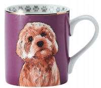 Mikasa Kubek 280ml cockapoo pojemny do kawy herbaty uniwersalny na prezent