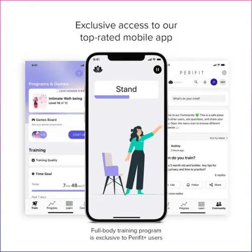 perifit care+ dynamic ćwiczenia mięśni kegla bluetooth lilac na Arena.pl