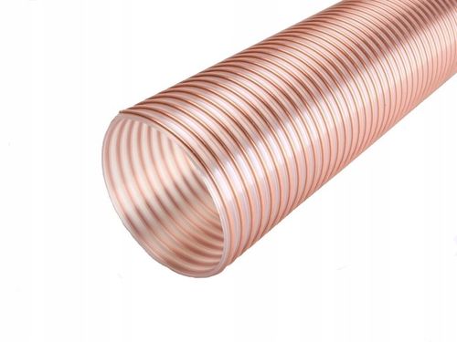 Wąż poliuretanowy do odciągu trocin pyłów fi 100 Antystatyczny trudnopalny na Arena.pl