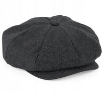 CZAPKA Z DASZKIEM KASZKIET MĘSKI STYL PEAKY BLINDERS ELEGANCKI RETRO S/M