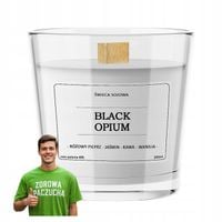 Świeca sojowa zapachowa Black Opium naturalna dom SPA relaks prezent 200ml