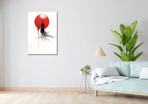 Obraz 60x90cm Samotny Samuraj na Arena.pl