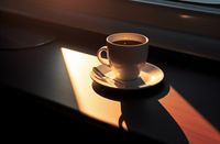 Plakat 86,4x56,8cm Kawa o Poranku