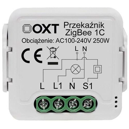 MODUŁ PRZEKAŹNIKOWY T265 ZIGBEE 1 OBWÓD 200W TUYA zdjęcie 2