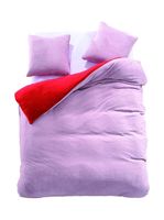 Pościel DecoKing FURRY 07 ST+RED 155x220+80X801