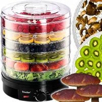 SUSZARKA DO GRZYBÓW OWOCÓW WARZYW SPOŻYWCZA DUŻA 5 SIT 4 CM 500W ŻYWNOŚCI