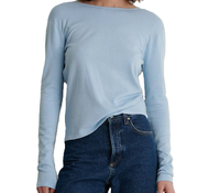 NA-KD Open Back Long Sleeve Knitted Sweater roz.S