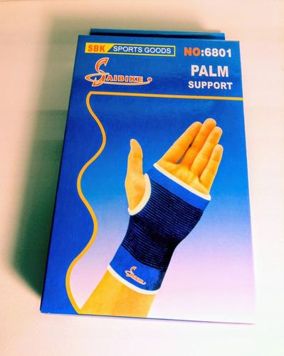 ŚCIĄGACZ NA RĘKĘ OPASKA ELASTYCZNA UCISKOWA OCHRANIACZ na DŁOŃ DŁONIE 2 SZT na Arena.pl