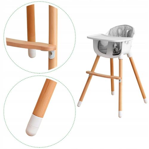 KRZESEŁKO DO KARMIENIA GREY 2W1 TACKA na Arena.pl
