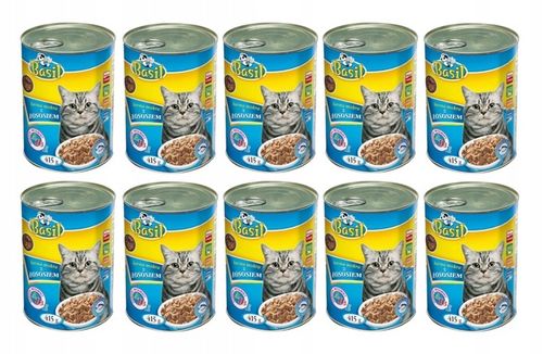 Basil KARMA dla KOTA puszka 415g 24szt MIX SMAKÓW ( 3x8sztuk ) na Arena.pl