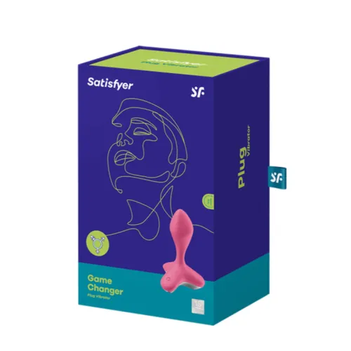 satisfyer game changer pink - wibrujący anatomiczny model intymny ipx7 na Arena.pl