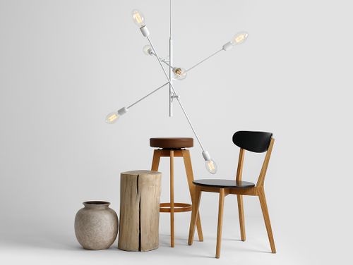 Lampa wisząca TWIGO 6 – biały na Arena.pl