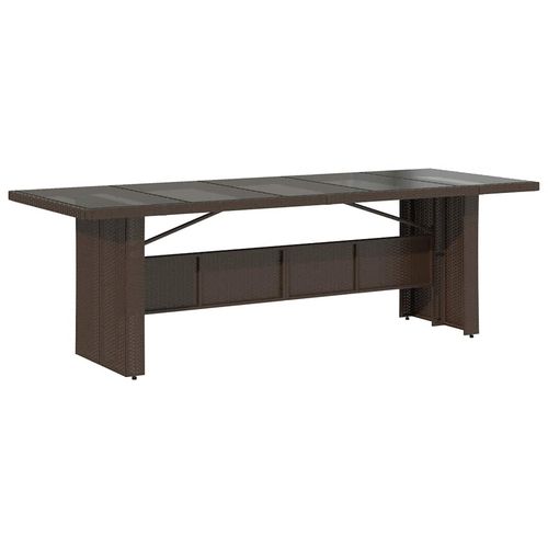 11-cz. zestaw ogrodowych mebli bistro z poduszkami, brązowy na Arena.pl