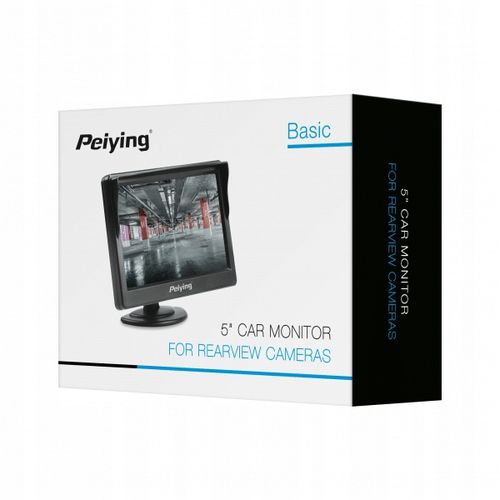 Monitor samochodowy Peiying 5" DO KAMERY na Arena.pl