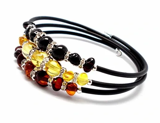 BRANSOLETKA Z BURSZTYNEM BAŁTYCKIM zdjęcie 4