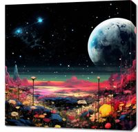 Obraz 70x70cm Inny Świat