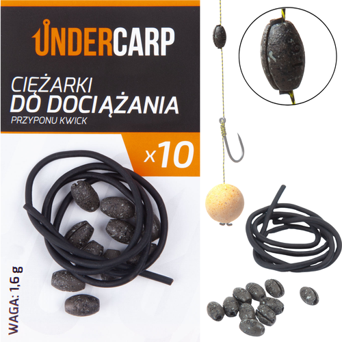 CIĘŻARKI DO DOCIĄŻANIA PRZYPONU UNDERCARP KWICK 1,6 G na Arena.pl