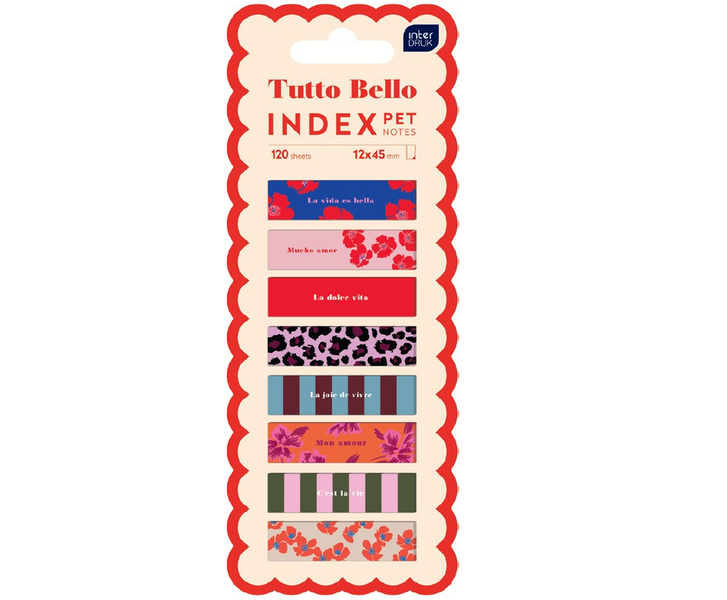 ZAKŁADKI INDEKSUJĄCE PET TUTTO BELLO INTERDRUK zdjęcie 1