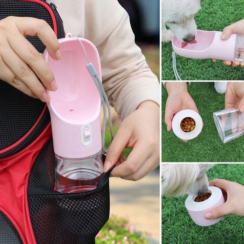 przenośna butelka na wodę i karmę jedzenie dla psa na Arena.pl
