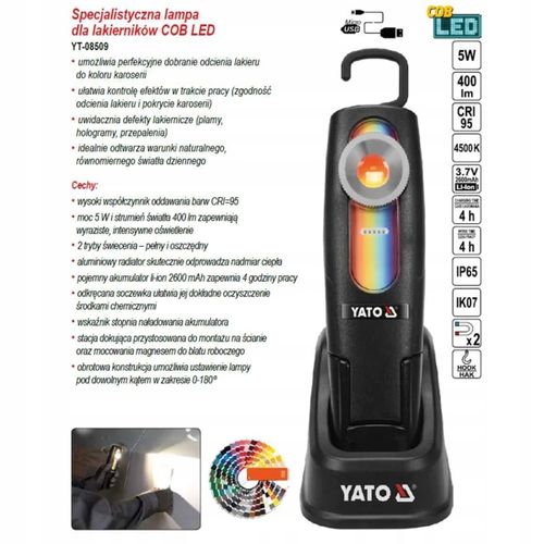 LAMPA DO DOBIERANIA KOLORÓW YATO na Arena.pl