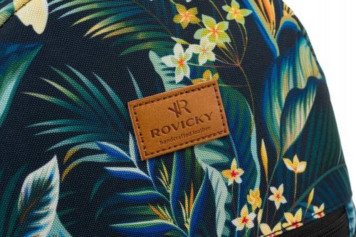 wzorzysty, miejski plecak damski - rovicky na Arena.pl