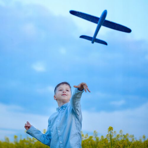 Samolot szybowiec ze styropianu Duży 47cm VERGIONIC na Arena.pl
