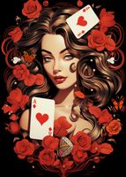 Plakat 39,5x55cm Różany Hazard