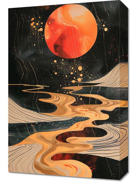 Obraz 40x60cm Planetarny Taniec zdjęcie 1