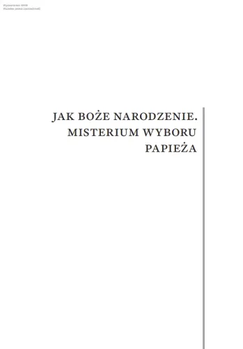 Konklawe. Między Polityką A Rytuałem na Arena.pl
