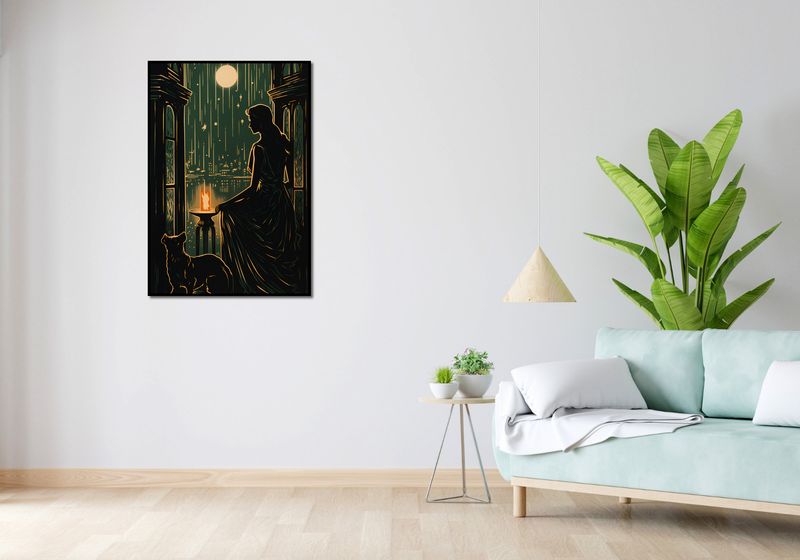 Plakat 68x98cm Nocne Szeptanie zdjęcie 4