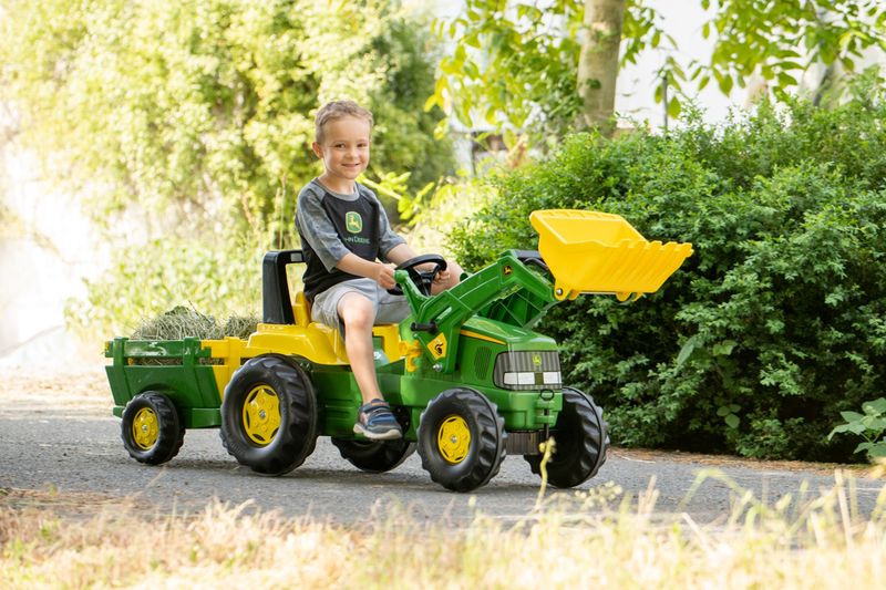 Rolly Toys rollyJunior Traktor Na Pedały John Deere zdjęcie 5