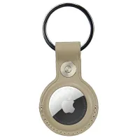 audi etui synthetic leather airtagbeżowy/beige au-atkr-q3/d1-bg