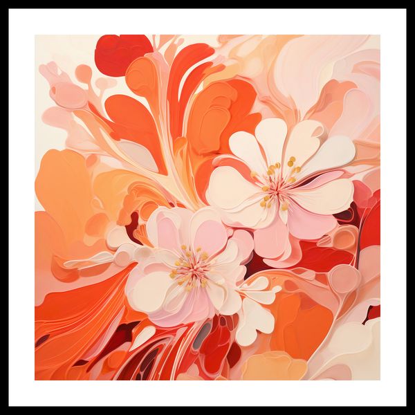 Plakat 40x40cm Taniec Kwiatów zdjęcie 3