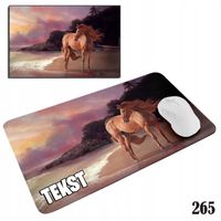 PODKŁADKA POD MYSZKĘ MYSZ WZORY DO WYBORU - KONIE KONIK KOŃ 29x36cm