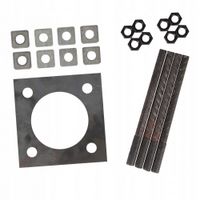 KOTWA DO LATARNI 15X15CM LAMPY ULICZNEJ SŁUPA OŚWIETLENIOWEGO