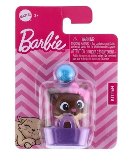 Mattel Barbie Mini Kotek w koszyku Kitten na Arena.pl