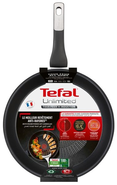 Wok TEFAL UNLIMITED 28cm tytanowa zdjęcie 9